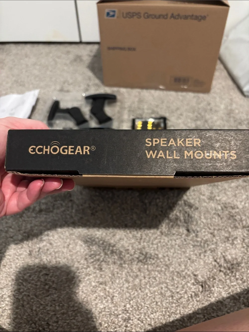 HI FI(VE) Black Speaker Wall Mounting Kit